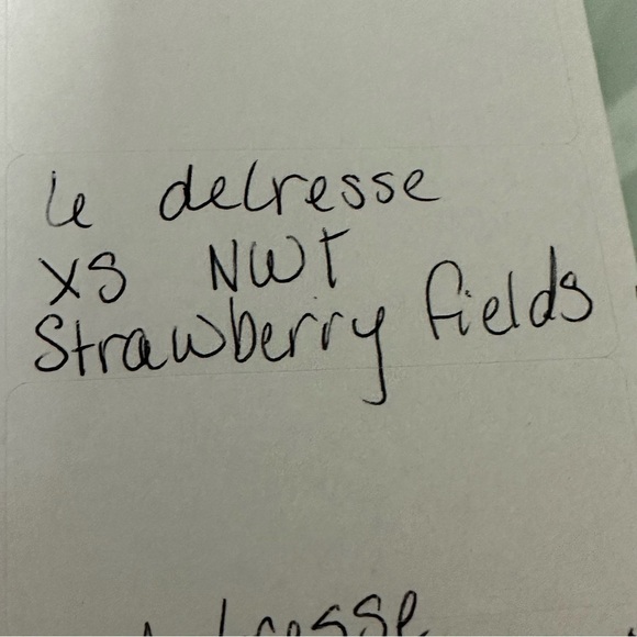 Le detresse strawberry fields NWT XS JOGGERS - Picture 4 of 4